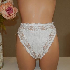 Lise Charmel White High Rise Panty NWT